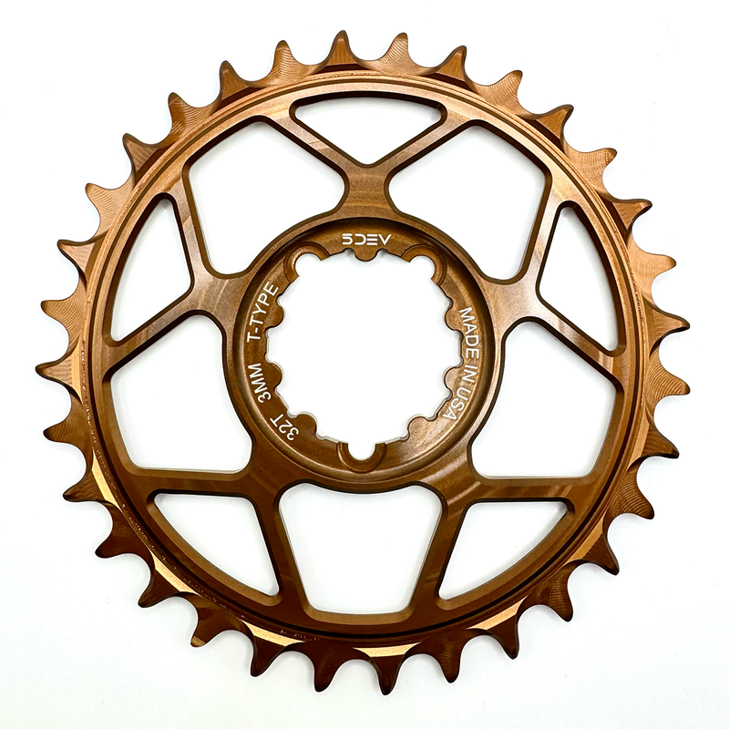 5DEV T-Type Aluminum Chainrings