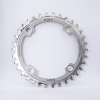 104BCD Titanium Chainring - 5DEV